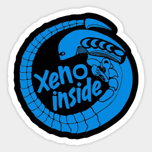 Xeno inside Sticker